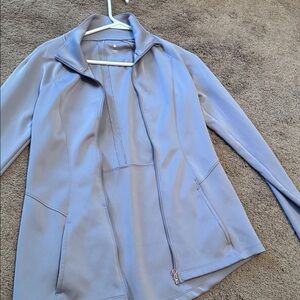 Layer 8 Light Purple Zip-Up Athletic Jacket